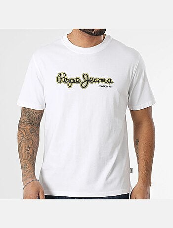 Pepe jeans dorian t-shirt voor heren - wit