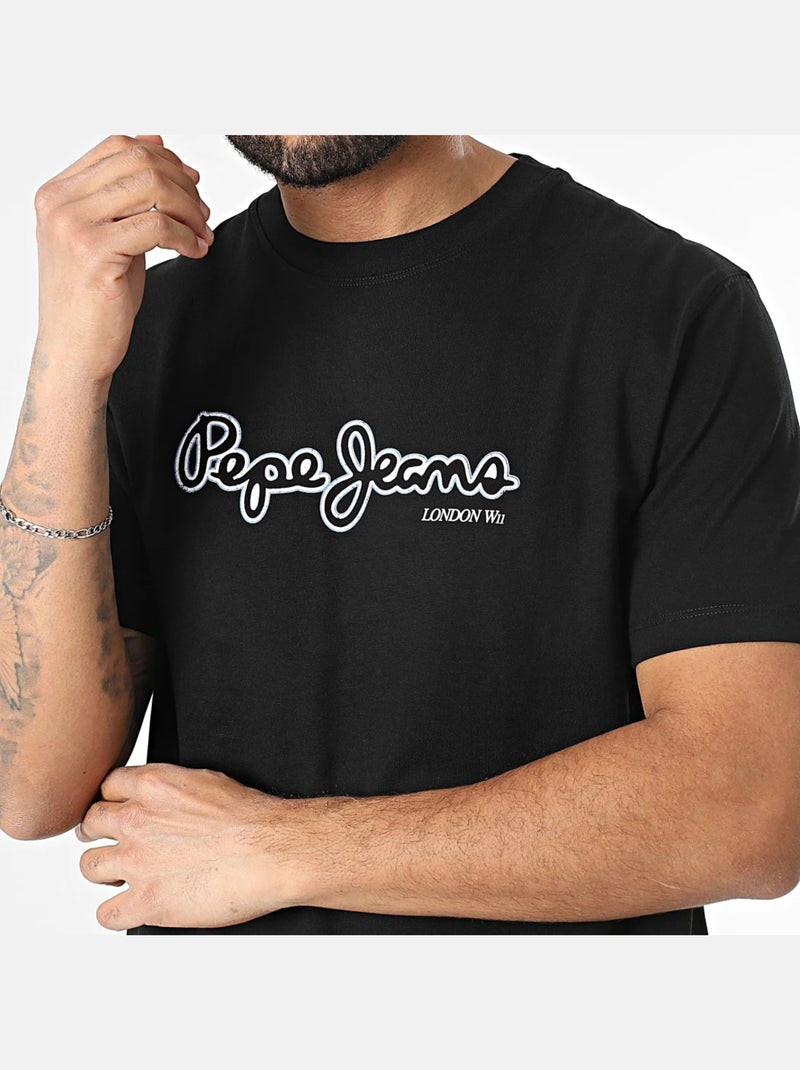Pepe Jeans Dorian T-shirt Zwart voor Heren Zwart - Kiabi