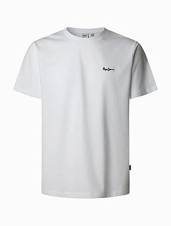 Pepe jeans dulwich wit t-shirt voor heren