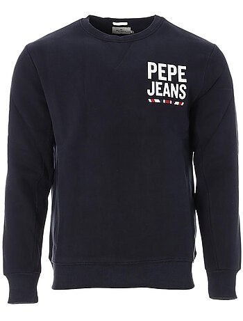 Pepe jeans edison heren sweatshirt marineblauw