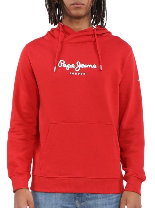 Pepe Jeans Edward Heren Sweatshirt Rood - Kiabi Pepe Jeans Edward Heren Sweatshirt Rood - Kiabi