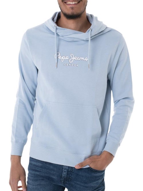 Pepe Jeans Edward Lichtblauwe Heren Sweatshirt - Kiabi Pepe Jeans Edward Lichtblauwe Heren Sweatshirt - Kiabi