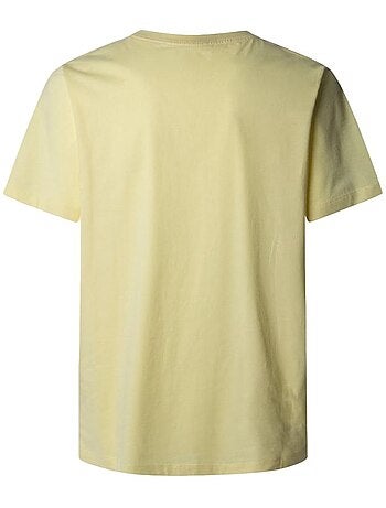 Pepe jeans eggo geel t-shirt voor heren