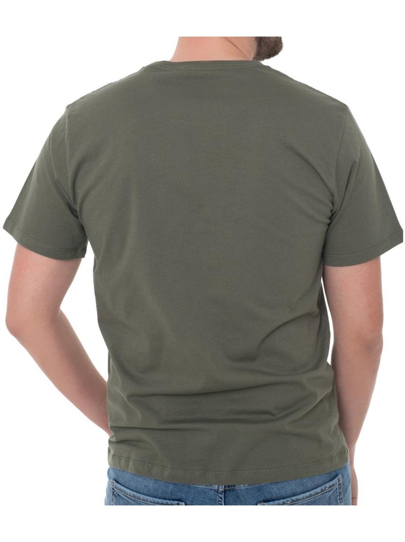 Pepe Jeans Eggo Kaki T-shirt voor Heren Licht kakigroen - Kiabi