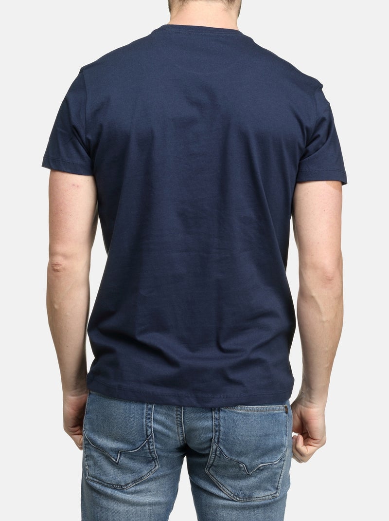 Pepe Jeans Eggo N Marine T-shirt voor Heren Donkerblauw - Kiabi