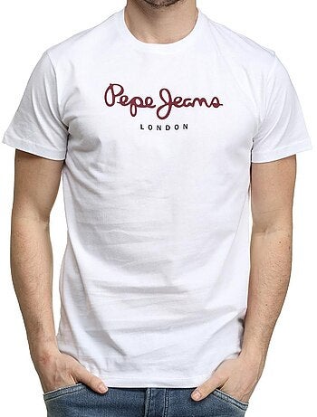 Pepe jeans eggo t-shirt oranje voor heren