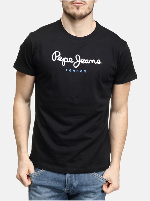 Pepe Jeans Eggo N Zwart T-shirt voor Heren - Kiabi Pepe Jeans Eggo N Zwart T-shirt voor Heren - Kiabi