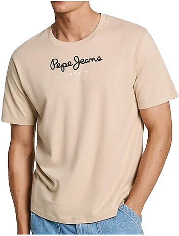 Pepe jeans eggo t-shirt oranje voor heren