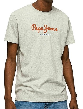 Pepe jeans eggo t-shirt oranje voor heren