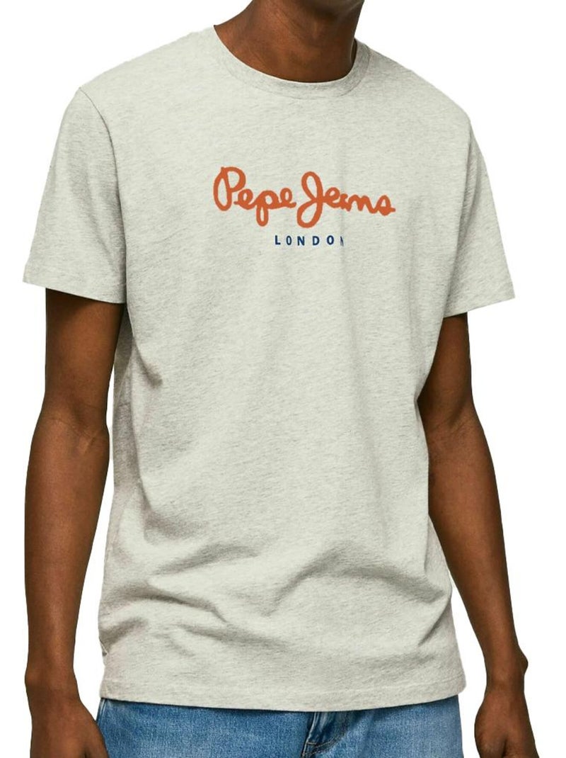Pepe Jeans Eggo T-shirt Grijs voor Heren Gemêleerd grijs - Kiabi