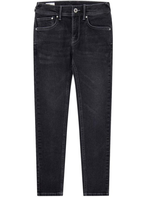 Pepe Jeans Finly Slim Fit Jongensjeans Donkerblauw - Kiabi