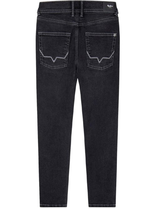 Pepe Jeans Finly Slim Fit Jongensjeans Donkerblauw - Kiabi
