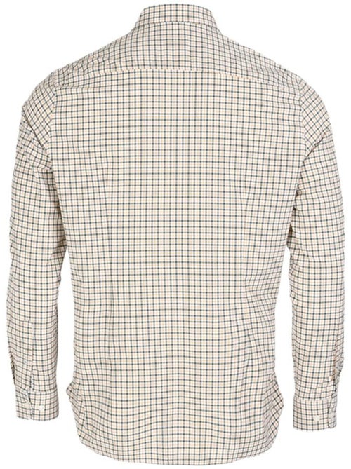 Pepe Jeans Fleetwood Geruit Overhemd voor Heren - Wit/Geel/Marineblauw - Kiabi Pepe Jeans Fleetwood Geruit Overhemd voor Heren - Wit/Geel/Marineblauw - Kiabi
