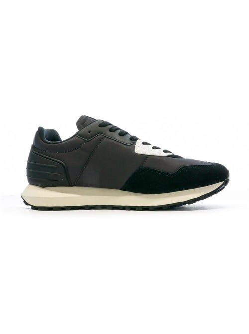 Pepe Jeans Foster Heren Sneakers Zwart/Camel - Kiabi Pepe Jeans Foster Heren Sneakers Zwart/Camel - Kiabi