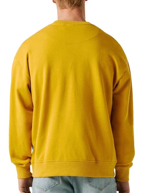 Pepe Jeans Gele Heren Sweatshirt - Kiabi Pepe Jeans Gele Heren Sweatshirt - Kiabi
