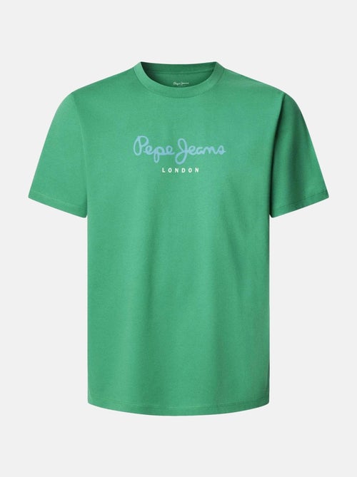 Pepe Jeans Groen T-shirt voor Heren 508208 - Kiabi Pepe Jeans Groen T-shirt voor Heren 508208 - Kiabi