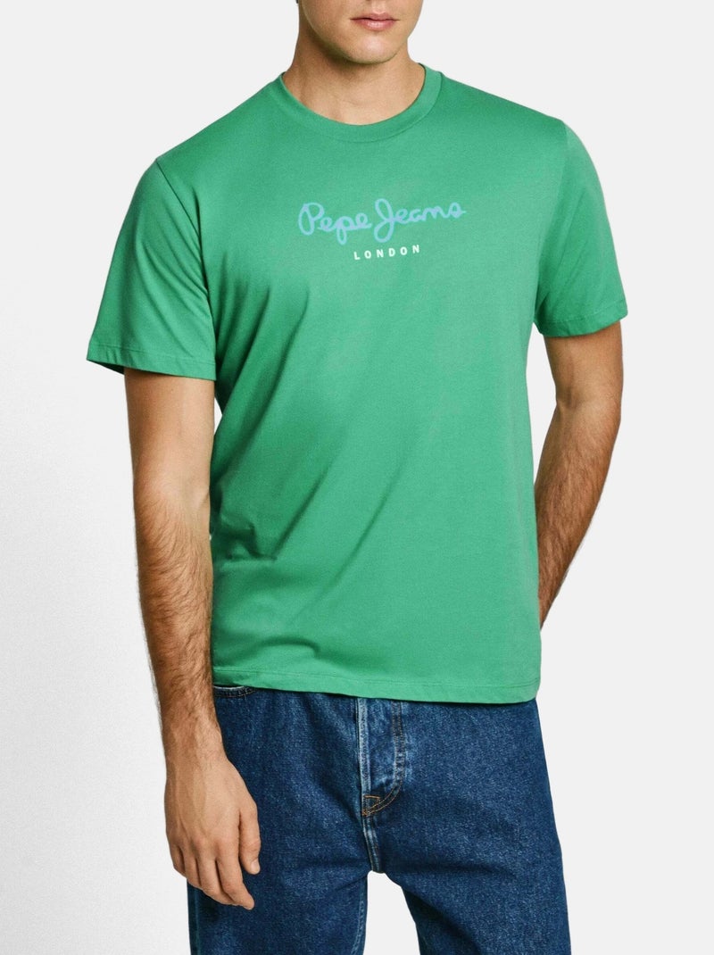 Pepe Jeans Groen T-shirt voor Heren 508208 Groen - Kiabi