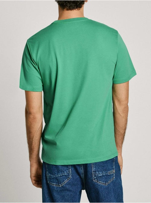 Pepe Jeans Groen T-shirt voor Heren 508208 - Kiabi Pepe Jeans Groen T-shirt voor Heren 508208 - Kiabi