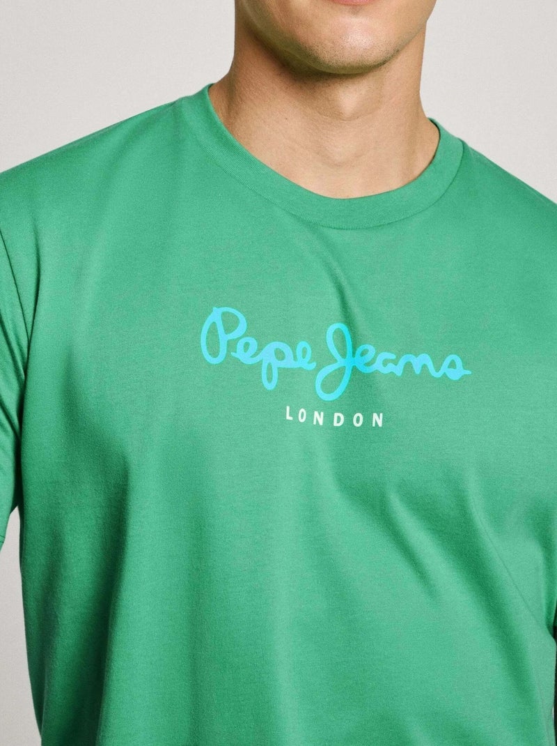 Pepe Jeans Groen T-shirt voor Heren 508208 Groen - Kiabi