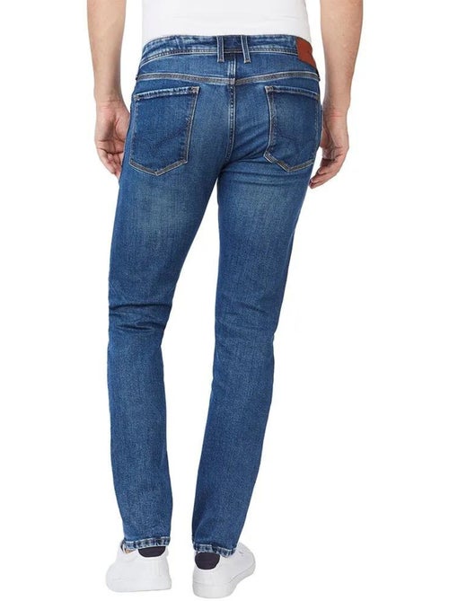 Pepe Jeans Hatch Regular Fit Jeans voor Heren - Blauw - Kiabi Pepe Jeans Hatch Regular Fit Jeans voor Heren - Blauw - Kiabi