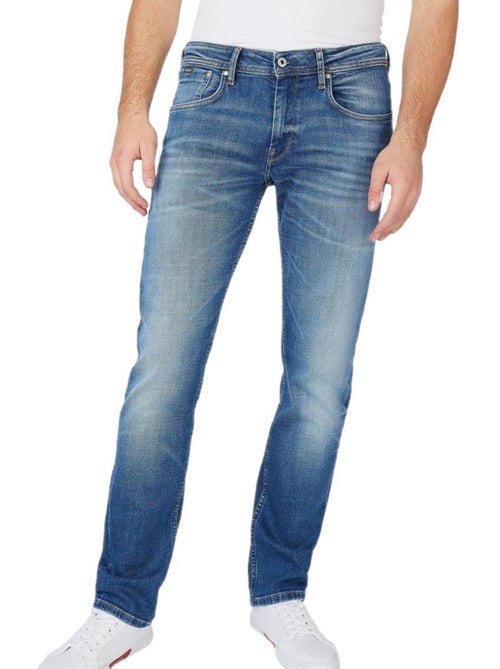 Pepe Jeans Hatch Regular Heren Jeans Blauw Maat 26 - Kiabi Pepe Jeans Hatch Regular Heren Jeans Blauw Maat 26 - Kiabi