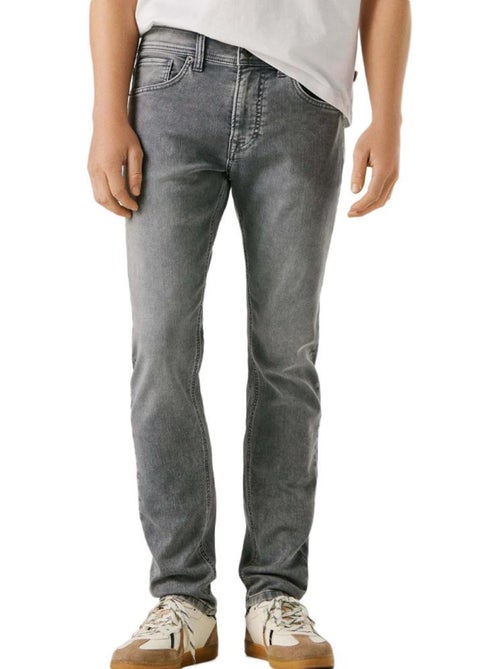 Pepe Jeans Hatch Slim Fit Jeans Grijs voor Heren - Kiabi Pepe Jeans Hatch Slim Fit Jeans Grijs voor Heren - Kiabi