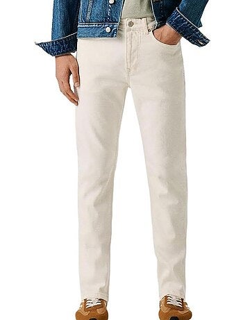Pepe jeans hatch slim fit witte heren jeans