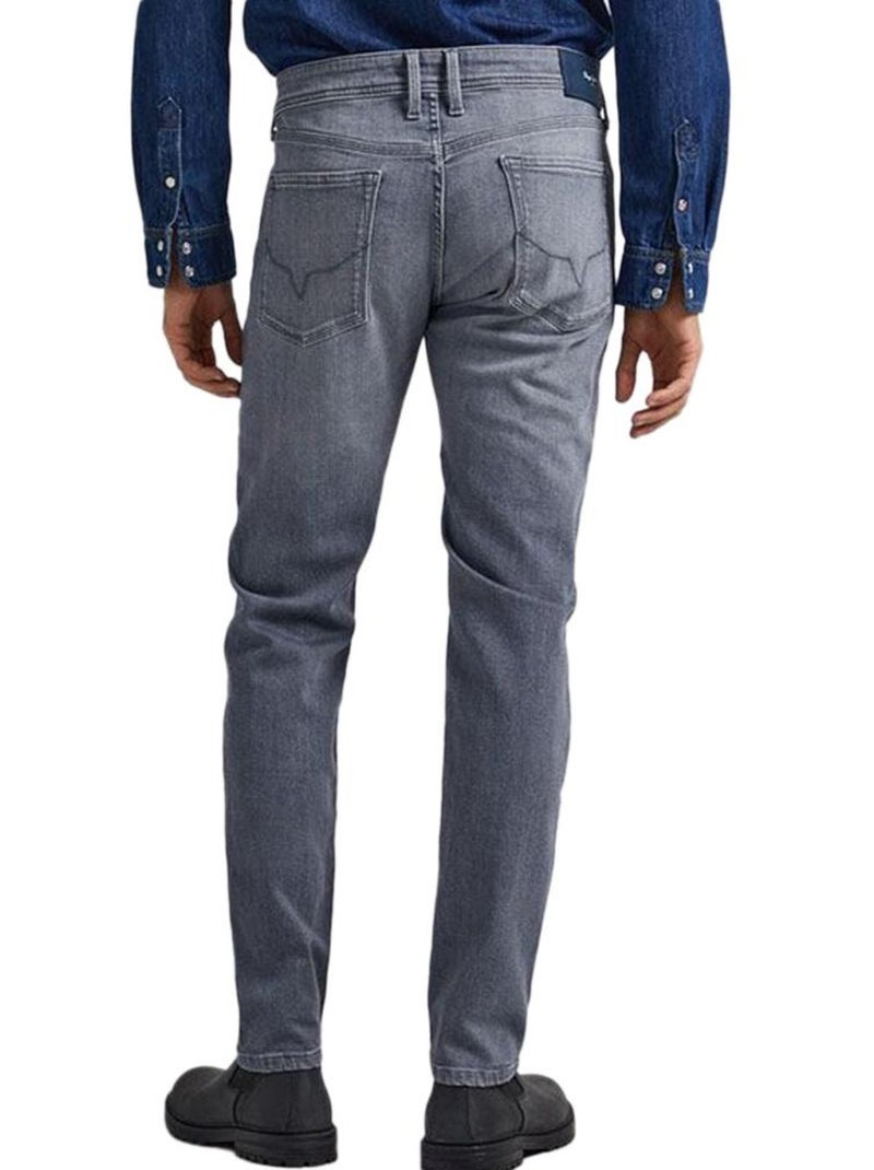 Pepe Jeans Heren Regular Fit Jeans Grijs PM206323UG44 Zilvergrijs - Kiabi