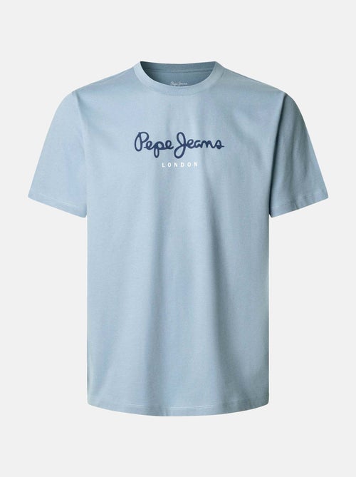 Pepe Jeans Heren T-shirt Blauw 508208 - Kiabi Pepe Jeans Heren T-shirt Blauw 508208 - Kiabi