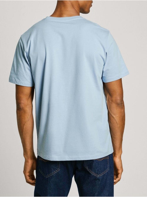 Pepe Jeans Heren T-shirt Blauw 508208 - Kiabi Pepe Jeans Heren T-shirt Blauw 508208 - Kiabi