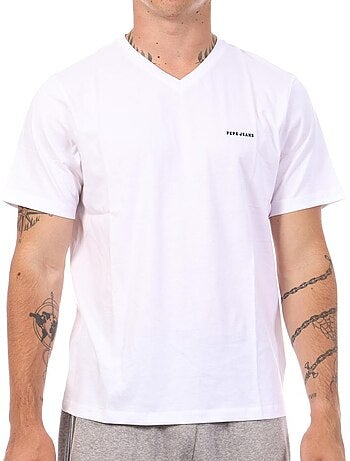 Pepe jeans heren t-shirt marineblauw pm5010150