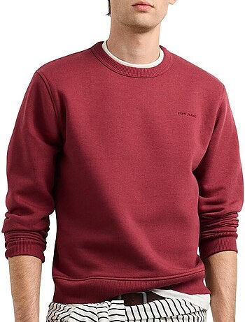 Pepe jeans jefferson heren sweatshirt zwart