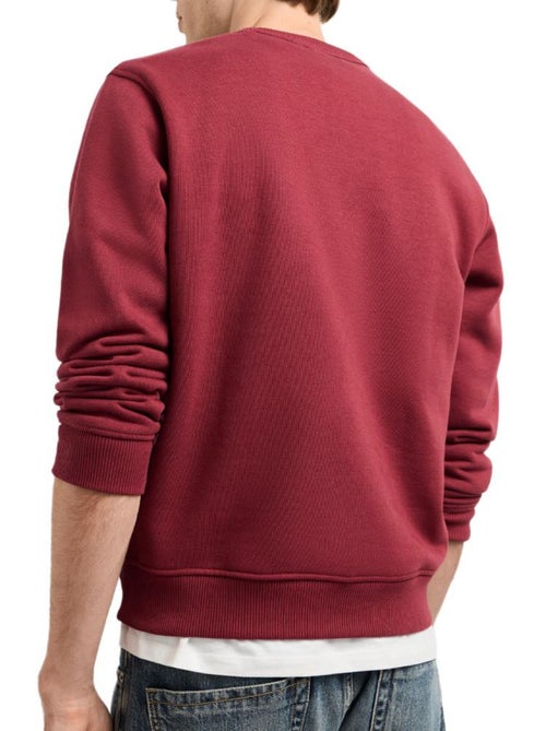 Pepe jeans jefferson bordeaux heren sweatshirt - Kiabi Pepe jeans jefferson bordeaux heren sweatshirt - Kiabi