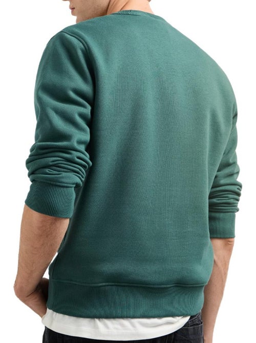 Pepe jeans jefferson heren groene sweatshirt - Kiabi Pepe jeans jefferson heren groene sweatshirt - Kiabi