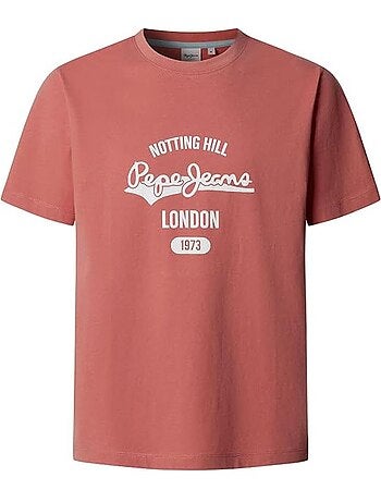 Pepe jeans jimmy rood t-shirt voor heren