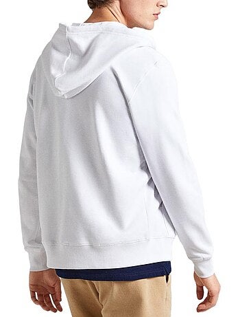 Pepe jeans joe heren vest met rits wit
