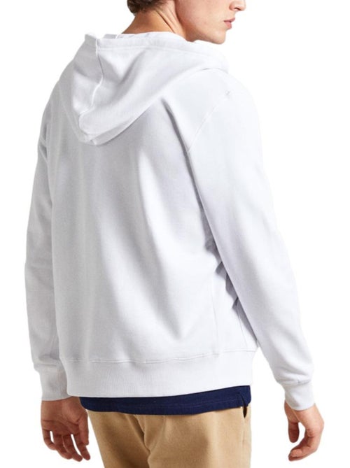 Pepe Jeans Joe Heren Vest met Rits Wit - Kiabi Pepe Jeans Joe Heren Vest met Rits Wit - Kiabi