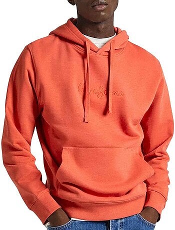 Pepe jeans joe oranje heren sweatshirt