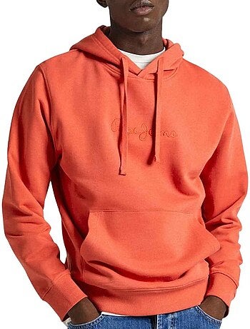 Pepe jeans joe oranje heren sweatshirt