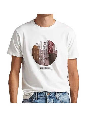 Pepe jeans kervin wit t-shirt voor heren