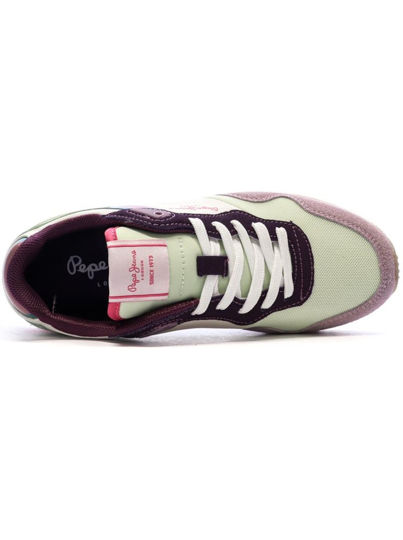 Pepe jeans london band violet dames sneakers Paars - Kiabi