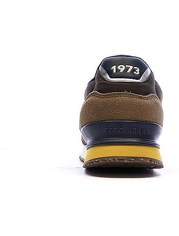 Pepe jeans london heren sneakers bruin