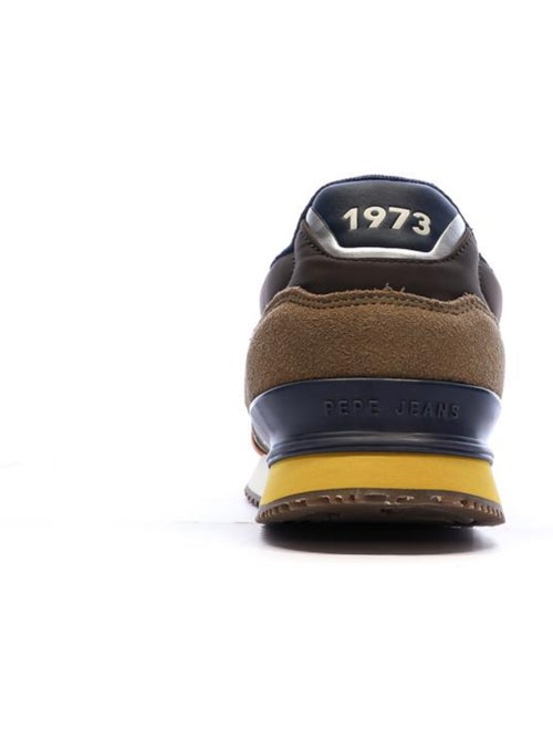 Pepe Jeans London Heren Sneakers Bruin - Kiabi Pepe Jeans London Heren Sneakers Bruin - Kiabi