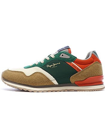 Pepe jeans london life grijze heren sneakers