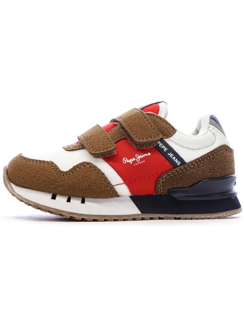 Pepe jeans london life jongens sneakers bruin - Kiabi
