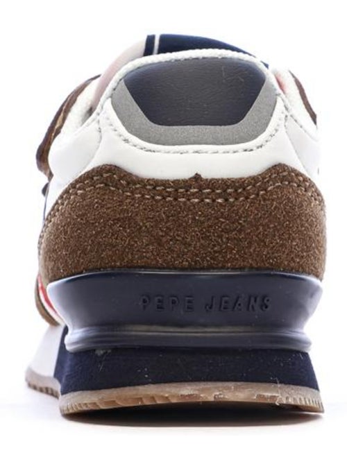 Pepe jeans london life jongens sneakers bruin - Kiabi