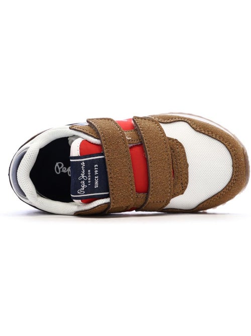 Pepe jeans london life jongens sneakers bruin - Kiabi