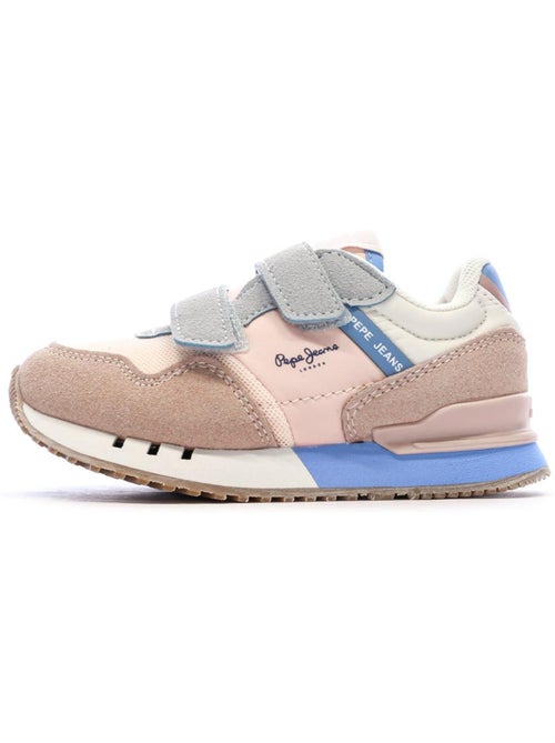 Pepe jeans london meisjes sneakers roze/blauw band - Kiabi Pepe jeans london meisjes sneakers roze/blauw band - Kiabi