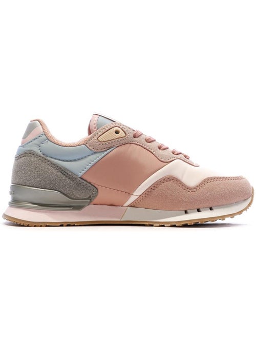 Pepe Jeans London Roze Dames Sneakers - Kiabi Pepe Jeans London Roze Dames Sneakers - Kiabi