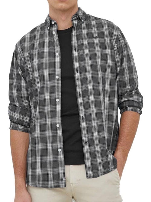 Pepe Jeans Lynwood Geruit Overhemd voor Heren - Marineblauw - Kiabi Pepe Jeans Lynwood Geruit Overhemd voor Heren - Marineblauw - Kiabi